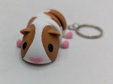 Flexible Guinea Pig Keyring