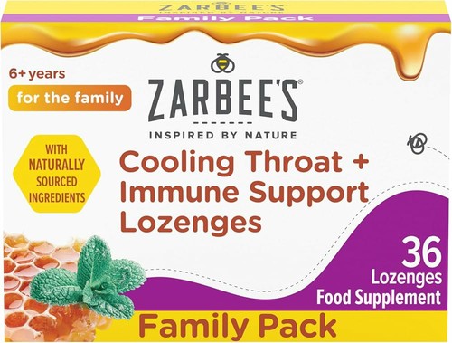 Zarbee cooling throat - zarbee’s, +
