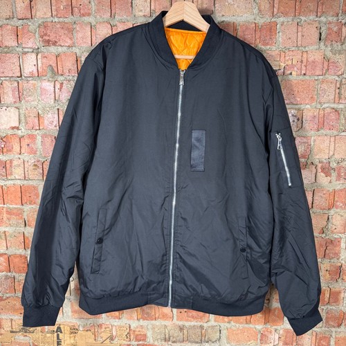 Mens black ma1 bomber - black,