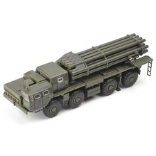Russian Rocket Launcher Truck Assembly Model Military Vehicle Collectible