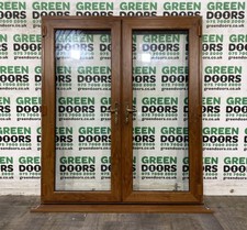 GOLDEN OAK FRENCH DOORS