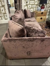 Andrew Martin Purple Sofa 