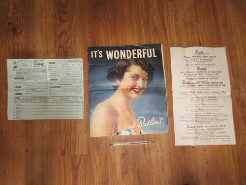 Butlins 1950 holiday brochure - 1950,