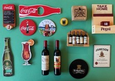 Souvenir fridge magnet - Drinks