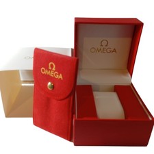 Omega Watch Box Red