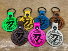 Suzuki Katana Leather Key Fob