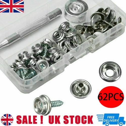62pcs heavy duty - duty, snap
