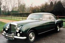 A4 Photo 1955 Bentley