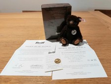 Steiff  Annual Club gift Teddy Bear 2011 Brown Alpaca - Boxed , Tag in ear, COA