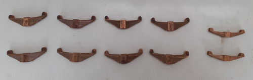 Live steam false leaf-spring