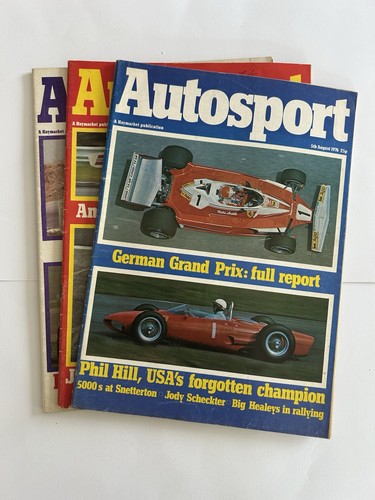 Autosport magazine august - autosport,
