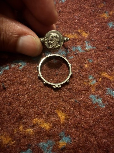 Two rosary rings - ,