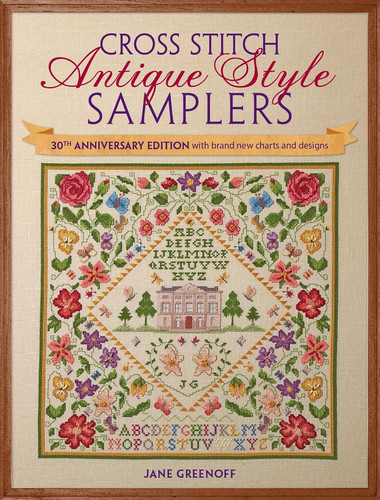 Cross stitch antique style - cross,