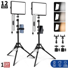 2× 12" Photo LED Video Light