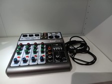 Aveek F-5A USB Audio Mixer 5 Channel Mixing Console with USB Interface – Podcast