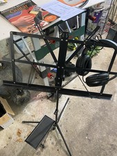 Selection Of Music Tuition Equipment  Earphone Guitar Keyboard Drums Foot stand