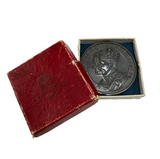 Vintage Bronze 1937 GEORGE VI