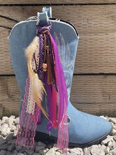 Purple and pink western - and,
