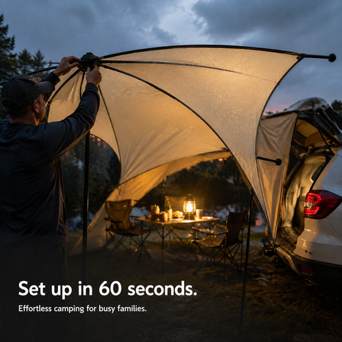 Quick pitch dome camping - pitch,