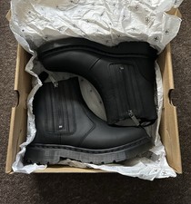 Black Dr Martens Alyson Wintergrip Chelsea Boots
