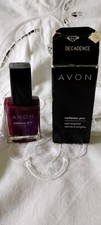 Avon Nail Wear Pro + Nail Enamel  Shade Is Decadence Discontinued
