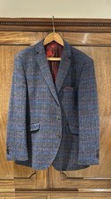 Harris Tweed Overcheck Blazer
