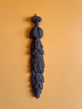 Vintage cast iron wall hanging - iron,
