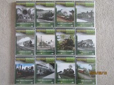 BRITISH STEAM RAILWAYS DVDs  x