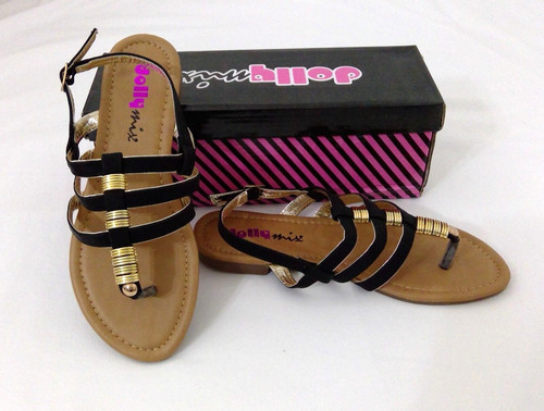 Dollymix ella sandals black - ella-40,