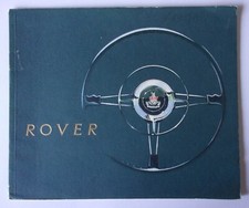 ROVER 60 75 90 105S 105R orig 1958 UK Mkt Large Format Sales Brochure - P4