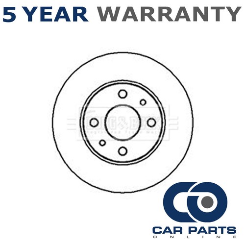 Brake disc front rear - front, cpo