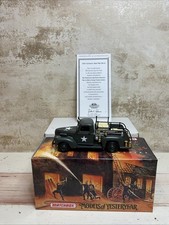 MATCHBOX Collectable #YYM35189 CHEVROLET ARMY FIRE TRUCK 1941, 1.43 Scale