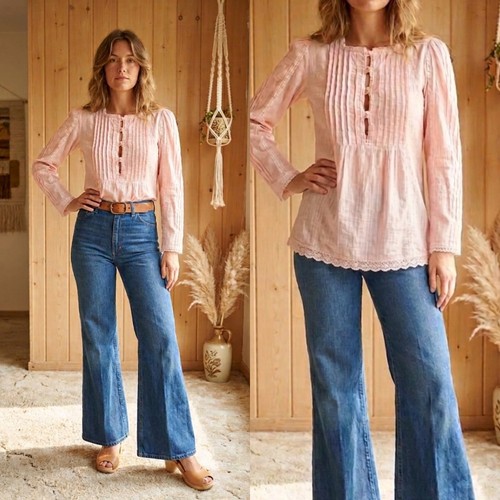 Vintage 70s cotton crochet - vintage,