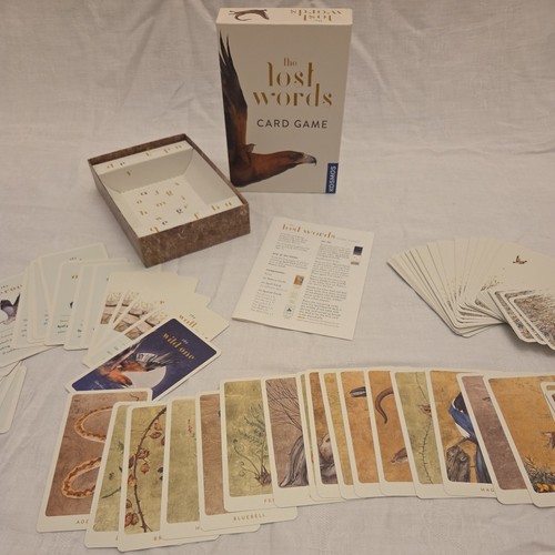 The lost words card game - words,