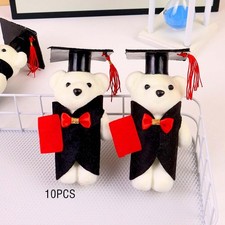 10Pcs Graduation Bear Dolls