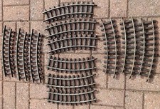 12 x LGB 11000 1100 G Gauge Brass Track - R1 CURVES FULL CIRCLE