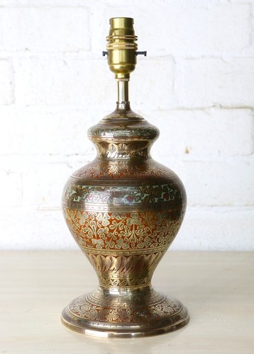 Table lamp antique indian - antique,
