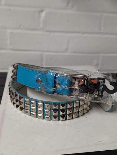 Leather studded stainless - leather,