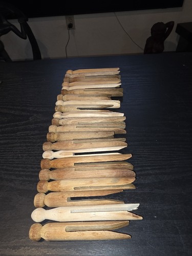 Lot vintage wood - lot,