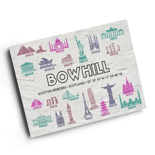 Print bowhill scottish - a4, bowhill,
