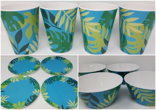 Melamine plates bowls - plates, tumblers