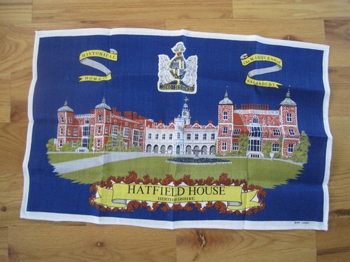 Tea towel hatfield house - tea,