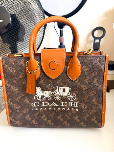 Coach brown signature - signature, horse