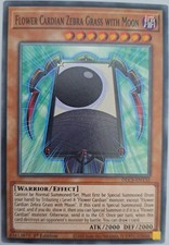 Flower Cardian Zebra Grass With Moon - DLCS-EN132 - Common - YuGiOh