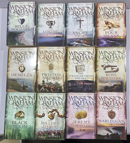 Poldark saga books volumes - poldark,