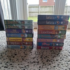 Walt Disney VHS Video Tape Cassettes Classics