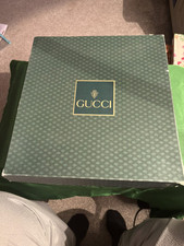 Authentic Gucci Large Gift Box (Empty)  Hat Box?  11.5” X 12.5”