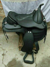 Black Western Style Treeless