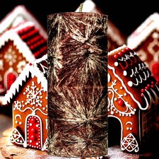 Gingerbread Pillar Candle - 5