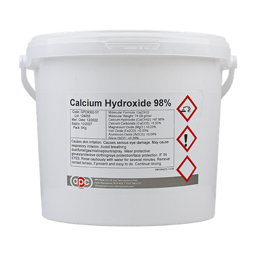 Calcium hydroxide 5kg - hydroxide,